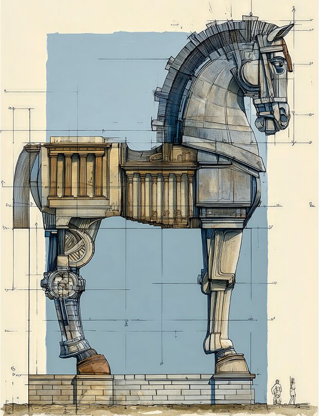 Il Cavallo di Troia compare nell’Iliade o nell’Odissea? — Mito, archeologia e immagini